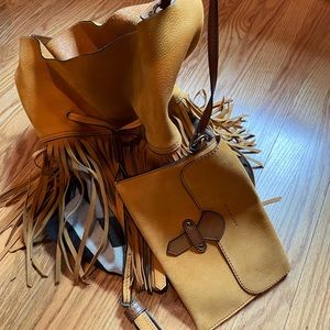 Burberry Susana Large Tassel Bucket Bag